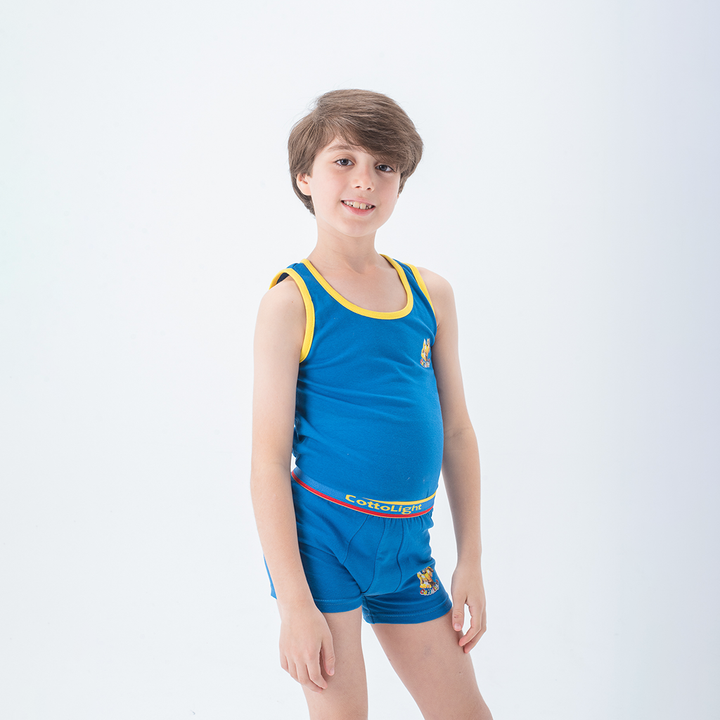 Cotton boy underwear set Made of Cotton - Sizes 4 to 16 Years