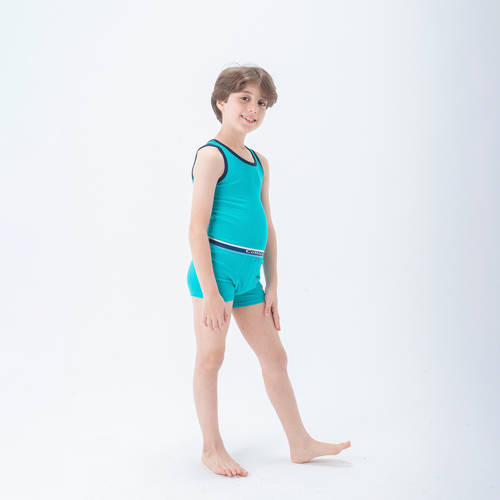 Cotton boy underwear set Made of Cotton - Sizes 4 to 16 Years