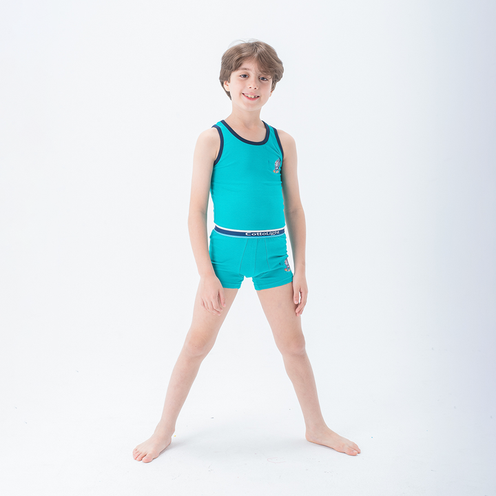 Cotton boy underwear set Made of Cotton - Sizes 4 to 16 Years