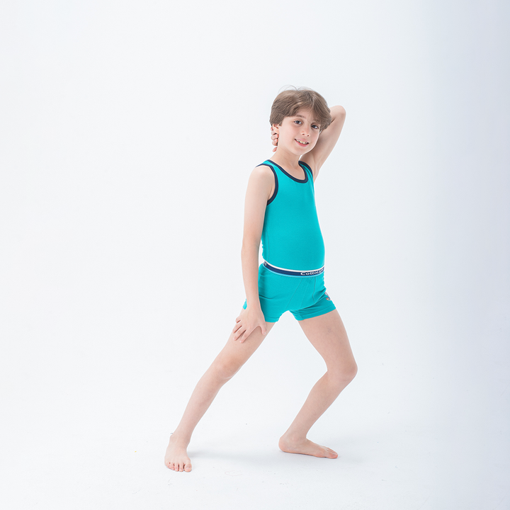 Cotton boy underwear set Made of Cotton - Sizes 4 to 16 Years
