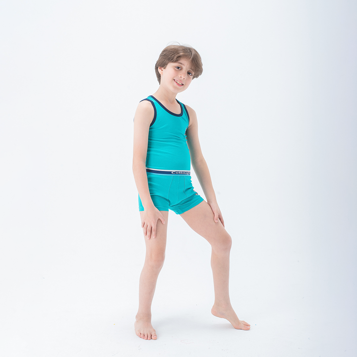 Cotton boy underwear set Made of Cotton - Sizes 4 to 16 Years