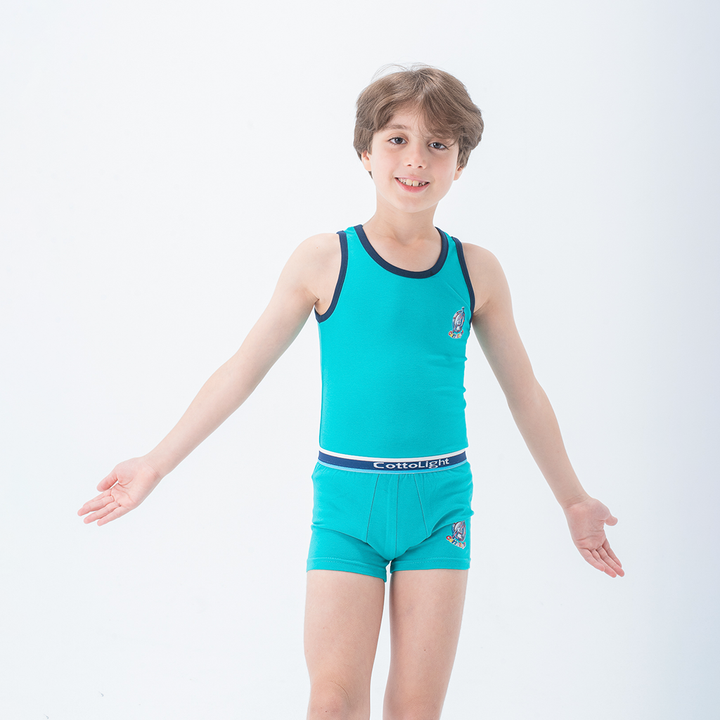 Cotton boy underwear set Made of Cotton - Sizes 4 to 16 Years