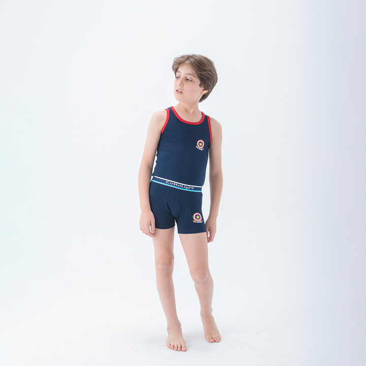 Cotton boy underwear set Made of Cotton - Sizes 4 to 16 Years