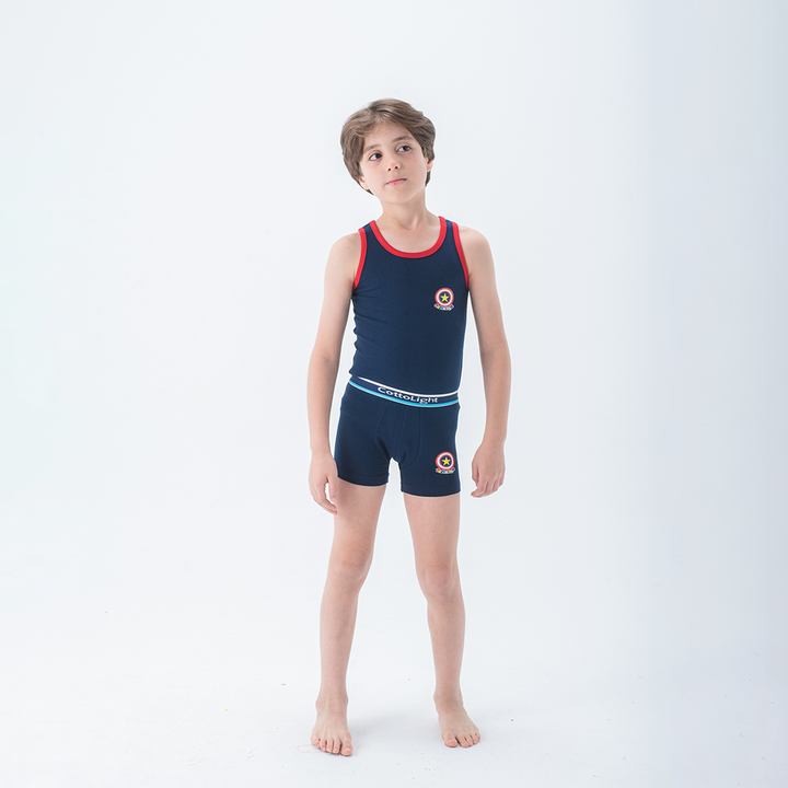 Cotton boy underwear set Made of Cotton - Sizes 4 to 16 Years