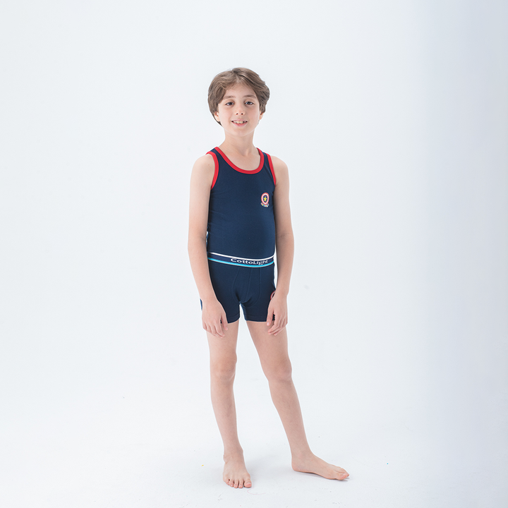 Cotton boy underwear set Made of Cotton - Sizes 4 to 16 Years