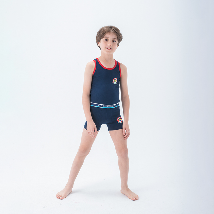 Cotton boy underwear set Made of Cotton - Sizes 4 to 16 Years