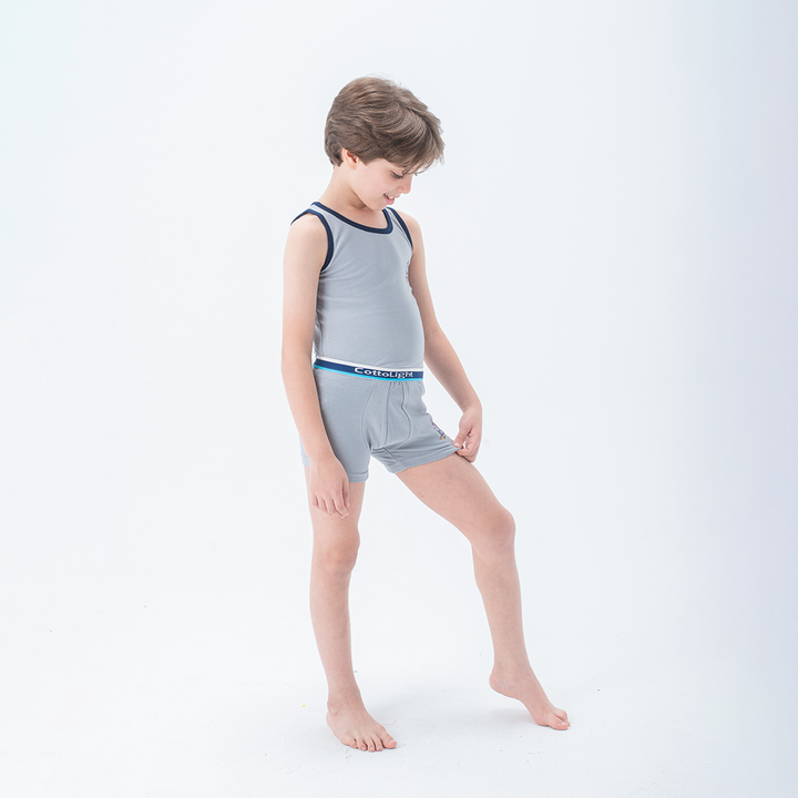 Cotton boy underwear set Made of Cotton - Sizes 4 to 16 Years