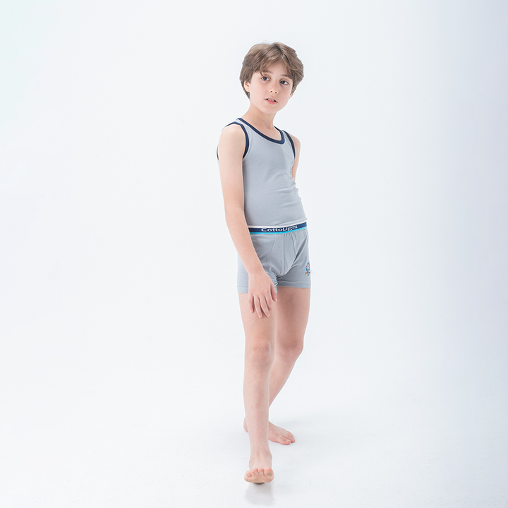 Cotton boy underwear set Made of Cotton - Sizes 4 to 16 Years