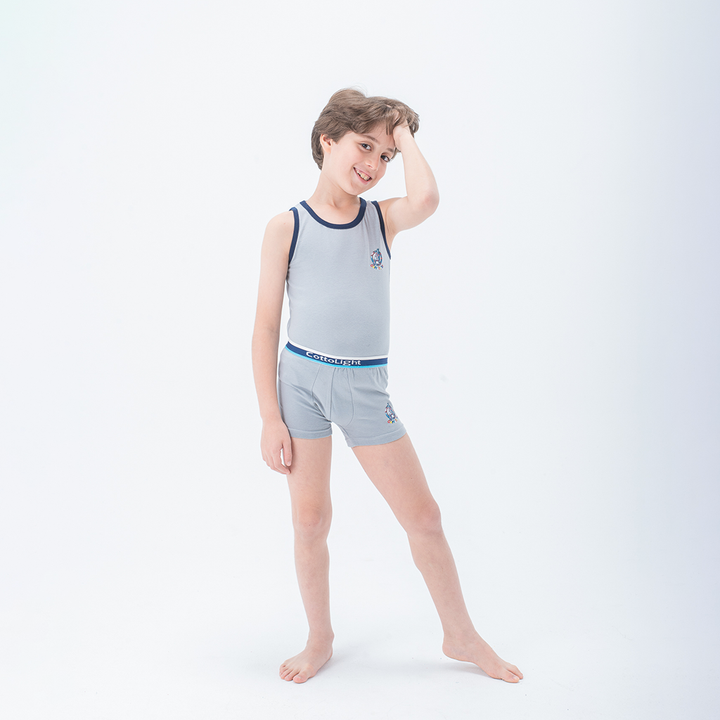 Cotton boy underwear set Made of Cotton - Sizes 4 to 16 Years