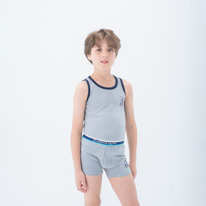 Cotton boy underwear set Made of Cotton - Sizes 4 to 16 Years